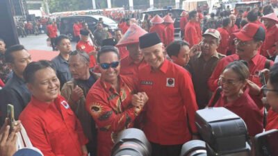 Bacapres PDI Perjuangan Ganjar Pranowo hadiri Puncak Bulan Bung Karno 2023