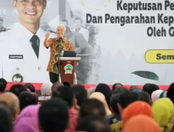 Ganjar Pranowo tegaskan larangan pungli di hadapan kepala sekolah se-Jateng