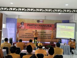 Bambang Raya: Sekolah Politik Hanura Jawa Tengah Siap Hadapi Pemilu 2024